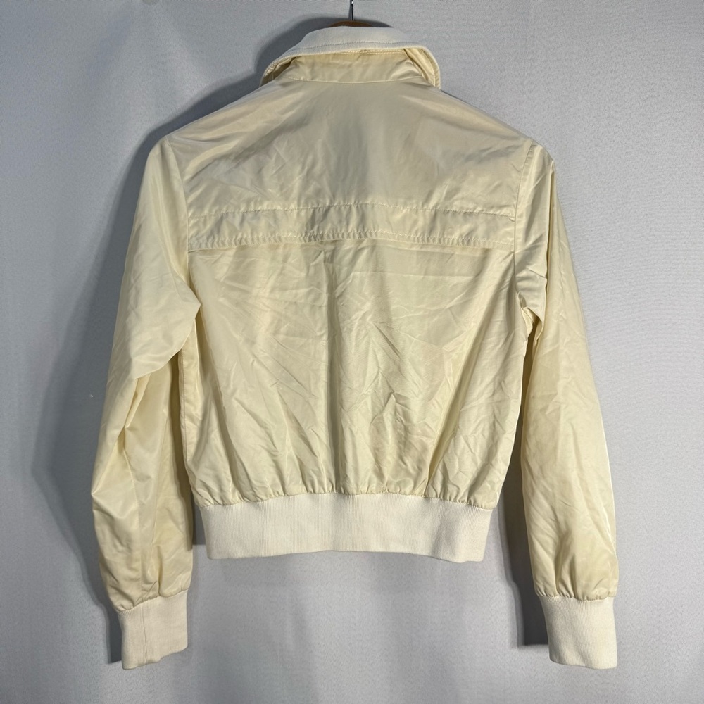 Moncler Cream Ivory Lightweight Bomber Jacket Women’s Size S - Picture 7 of 7